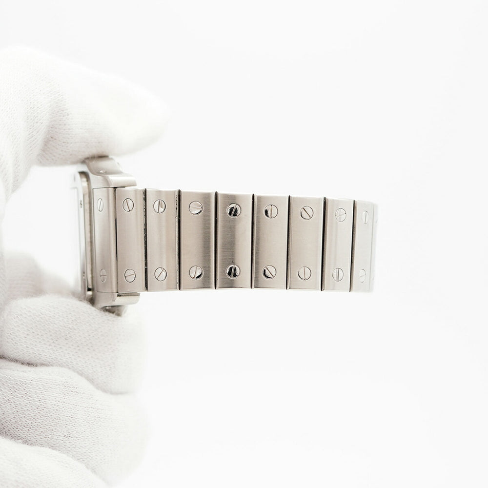 Cartier Santos Galbee XL W20098D6 Silver Dial Men's Watch — Good