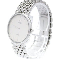OMEGA De Ville Stainless Steel Quartz Mens Watch 7500.31 Polished — Very Good