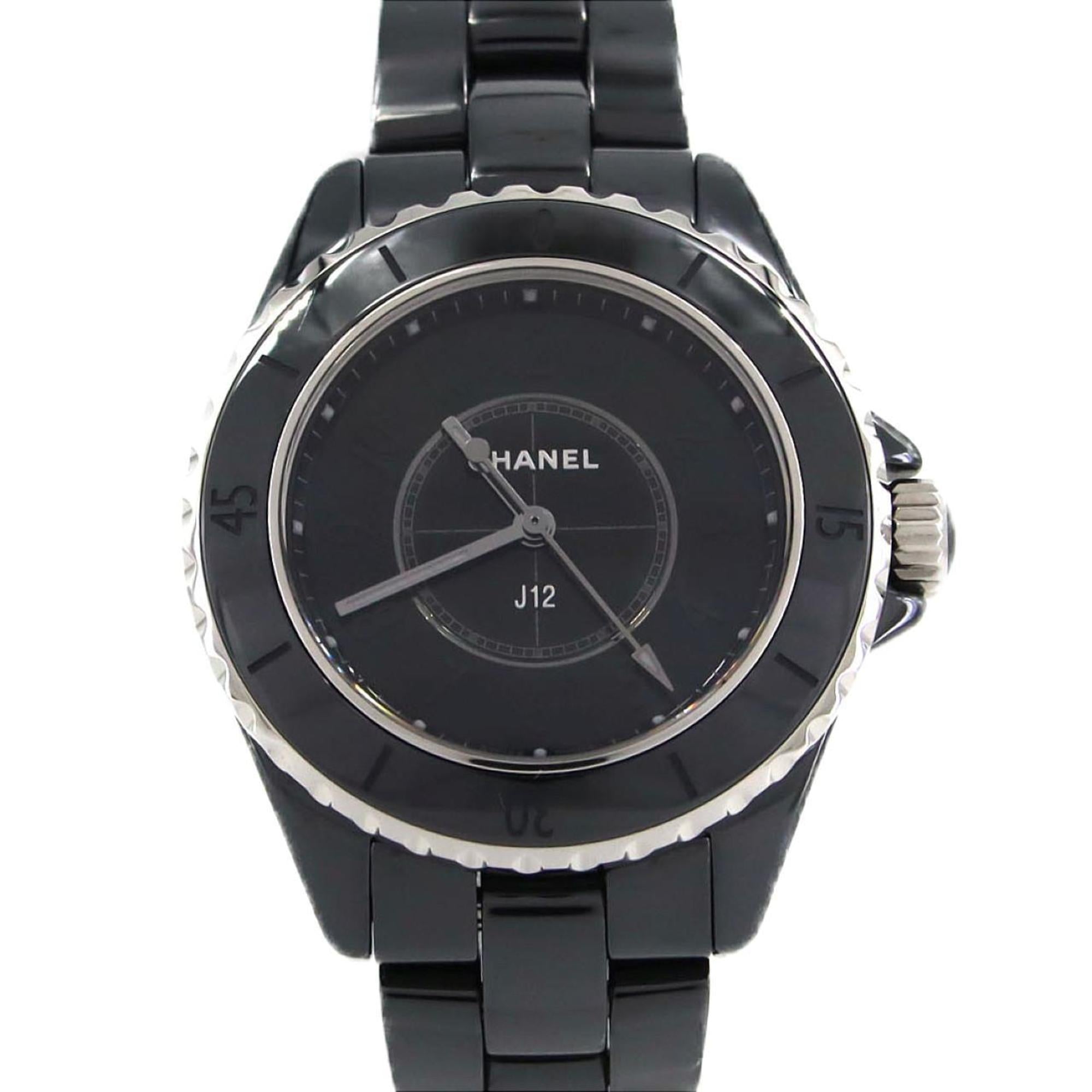 Chanel J12 Phantom 33mm Ceramic H6346 Quartz Watch — Very Good