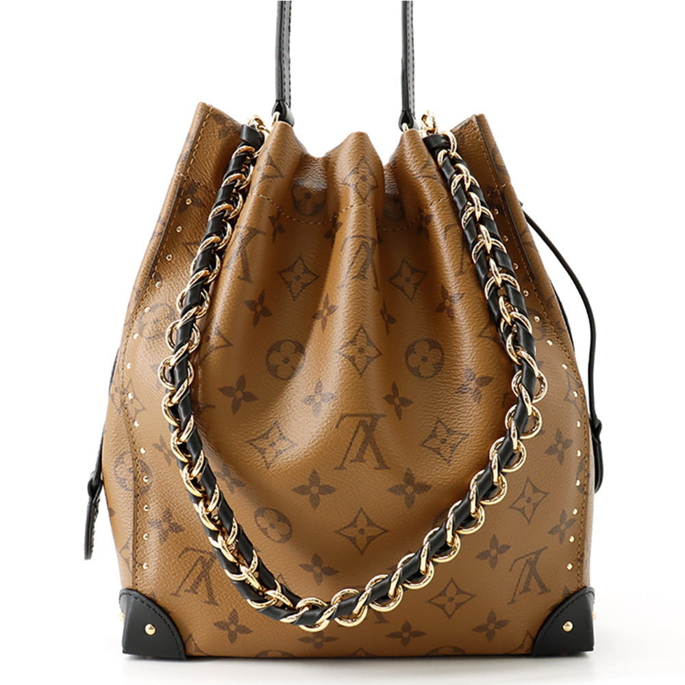 Louis Vuitton Shoulder Bag Monogram Reverse Noe Trunk M13324 LOUIS VUITTON Handbag 2-way — Like New