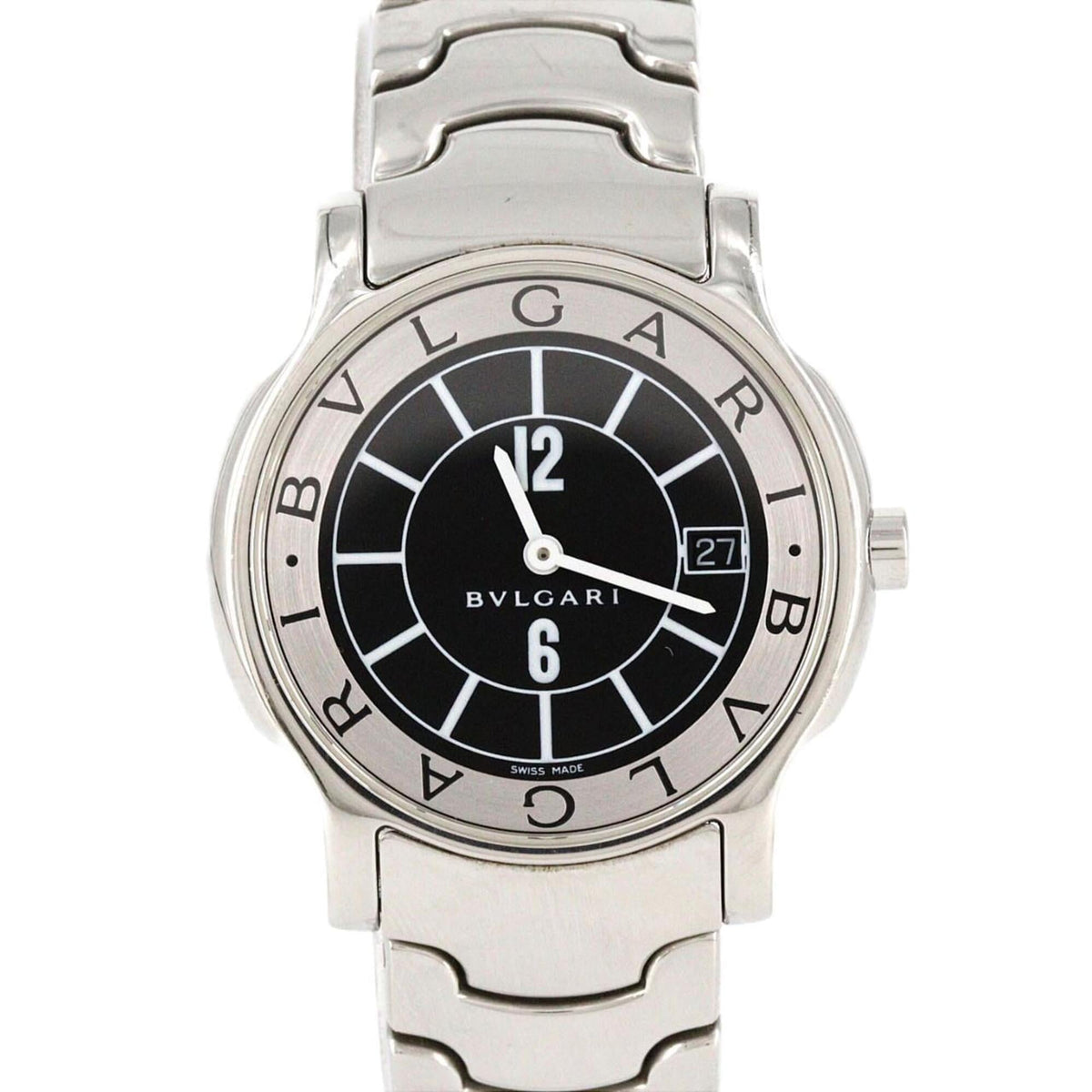 Bulgari Solotempo ST35S Stainless Steel Quartz Watch — Good