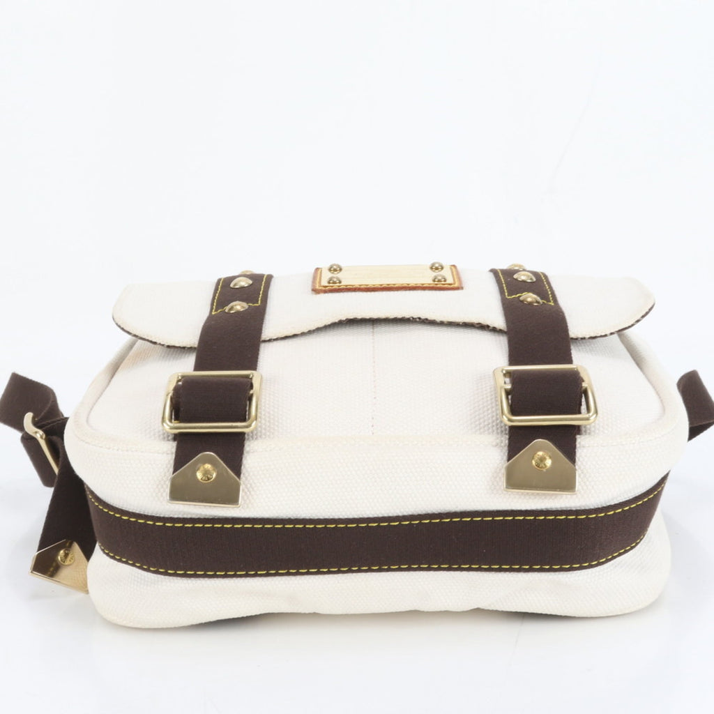 Louis Vuitton Antigua Besas PM Ecru M40042 Men's Messenger Shoulder Bag