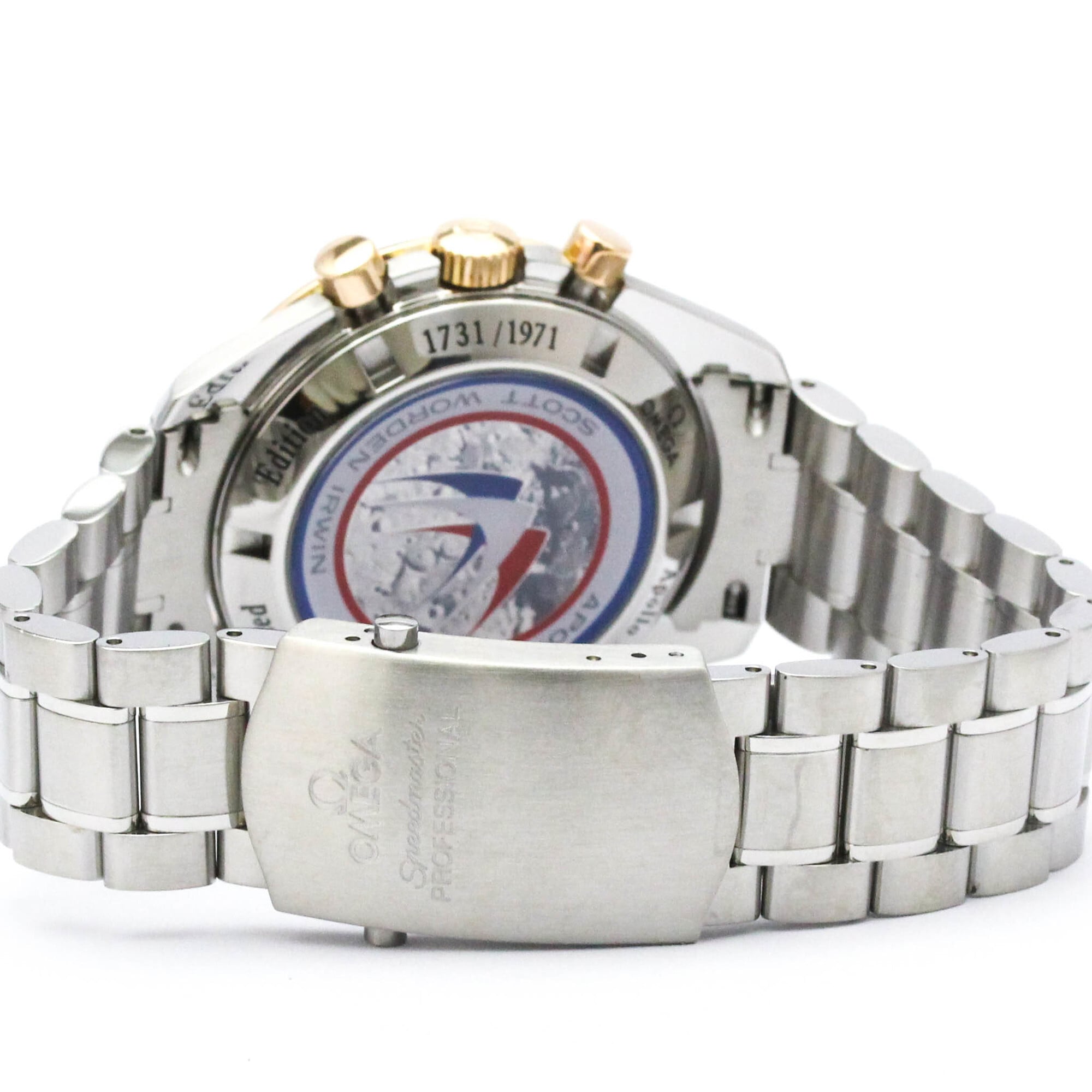 OMEGA Speedmaster Professional APOLLO 15 LTD Edition Moon Watch 3366.51 Polished — Very Good