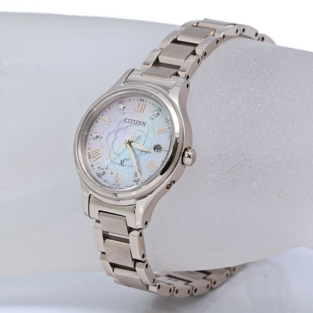 CITIZEN XC Cross Sea Hikari Collection Sakura ES9498-69N Limited Edition Women's Titanium Watch /40415 — Like New