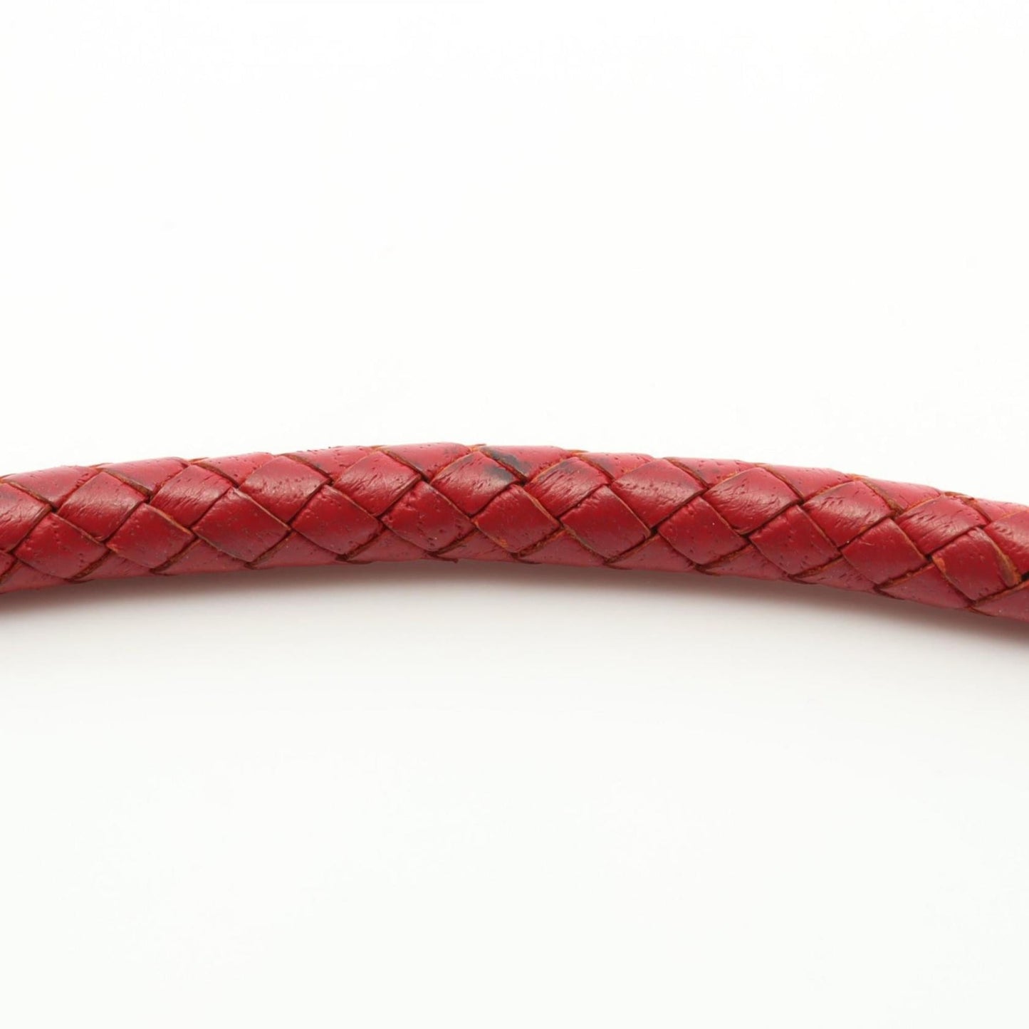 Hermes Hermès Jumbo Choker Bracelet, Leather, Women's, Red