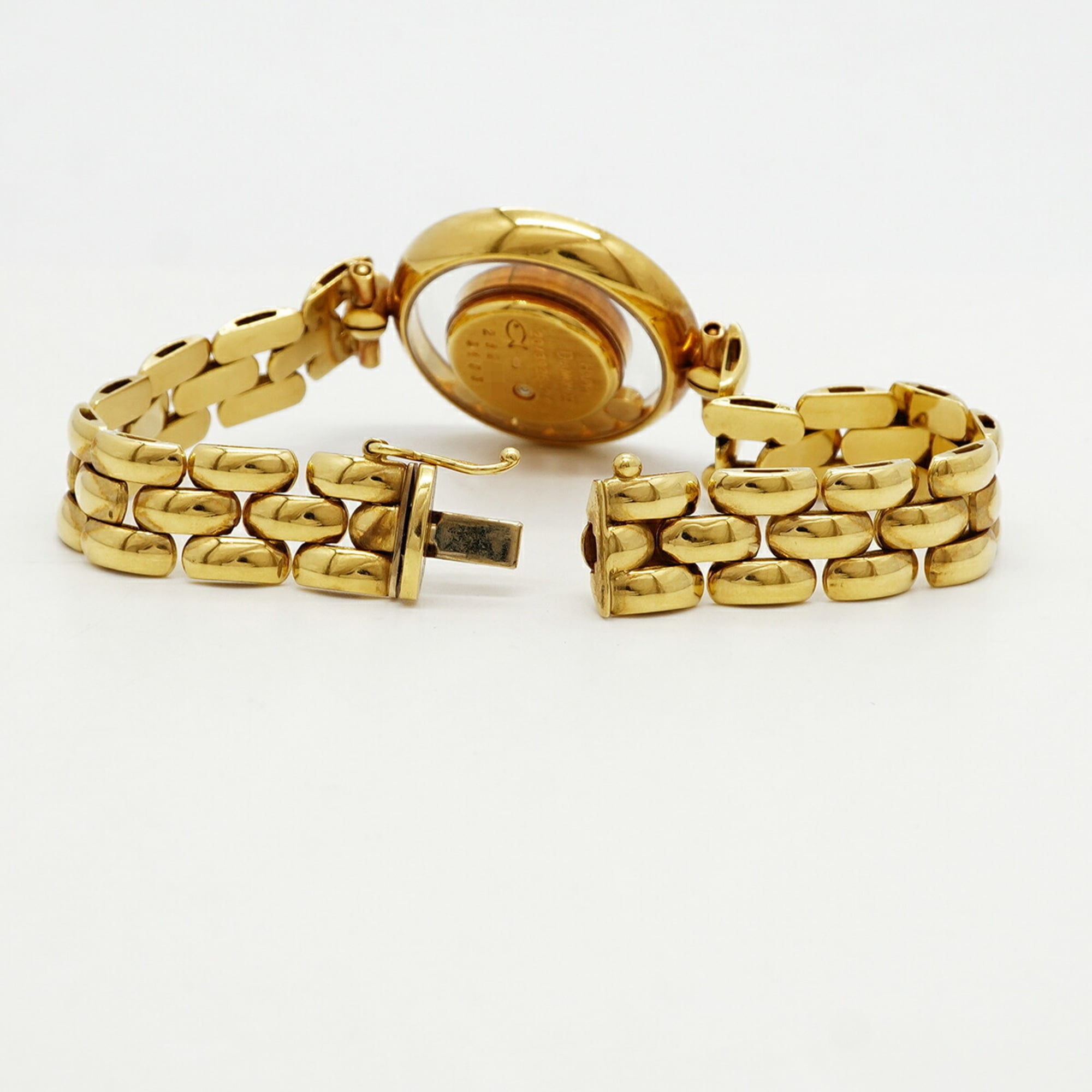 Chopard Happy Diamonds YG 20 3926-24 Gold Dial Women's Watch — Good
