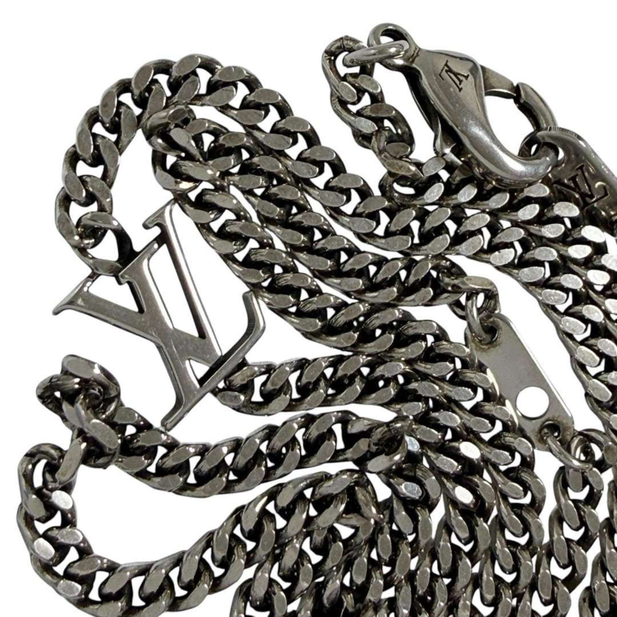 Louis Vuitton Men's LV Yours Chain Necklace, 43-53cm — Like New