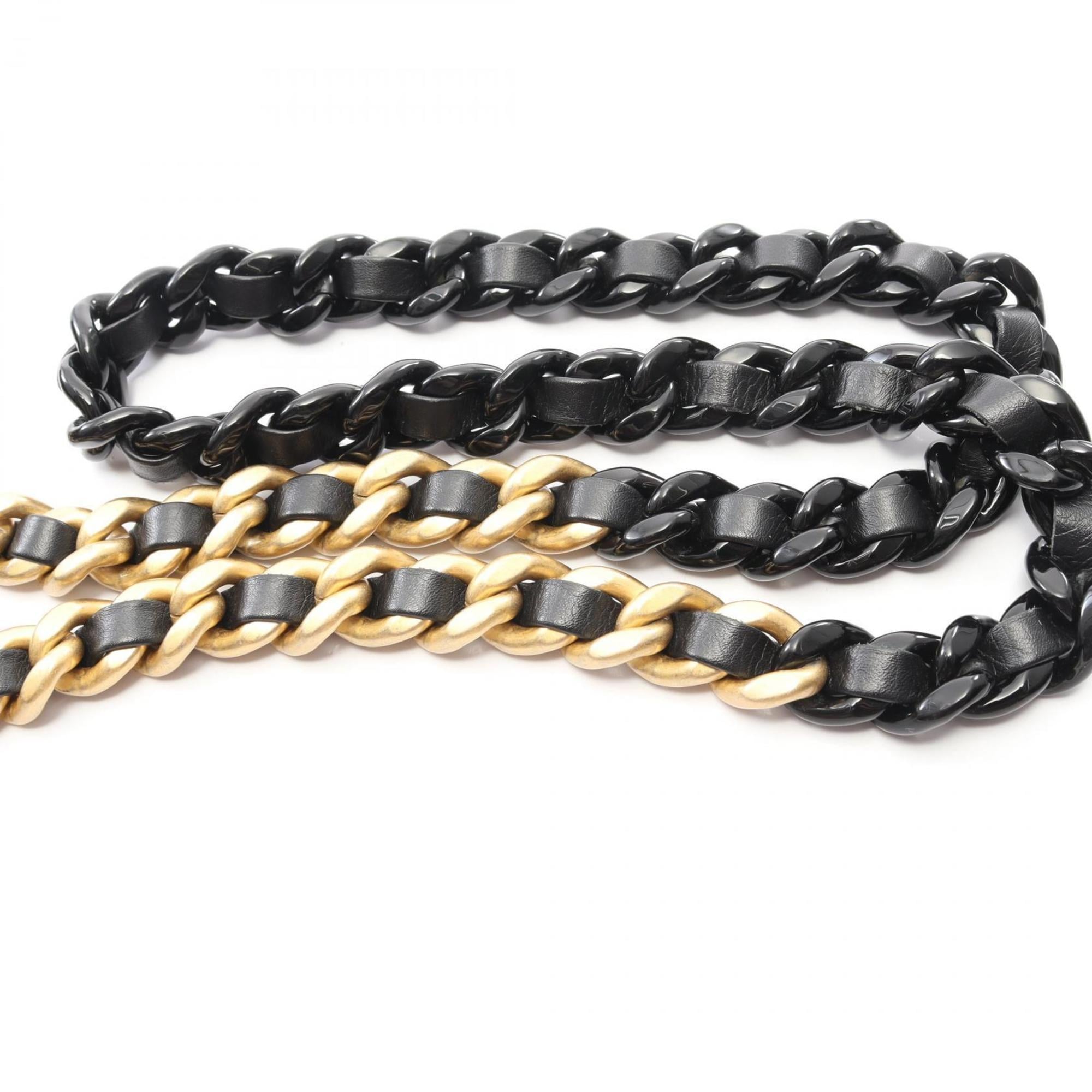 CHANEL Mini Matelasse Shoulder Bag, Lambskin Leather, Women's, Black, AS3205