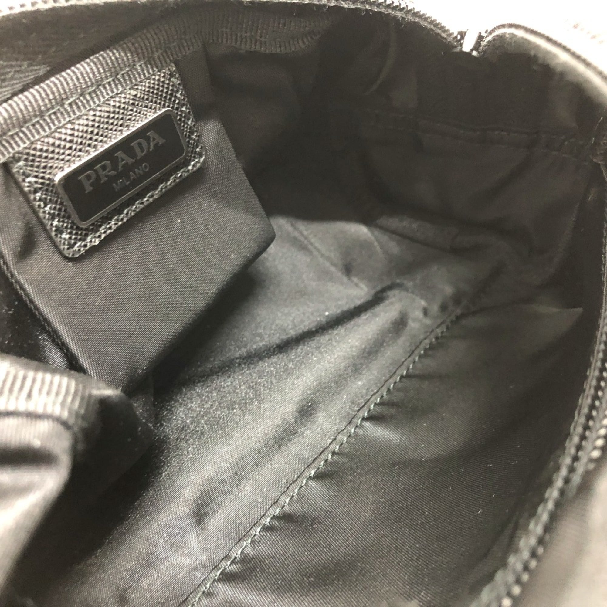 PRADA 1NA350 Makeup pouch Cosmetics Pouch Pouch NERO Black — Like New