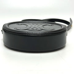 CELINE Triomphe crossbody bag Shoulder Bag Black — Like New