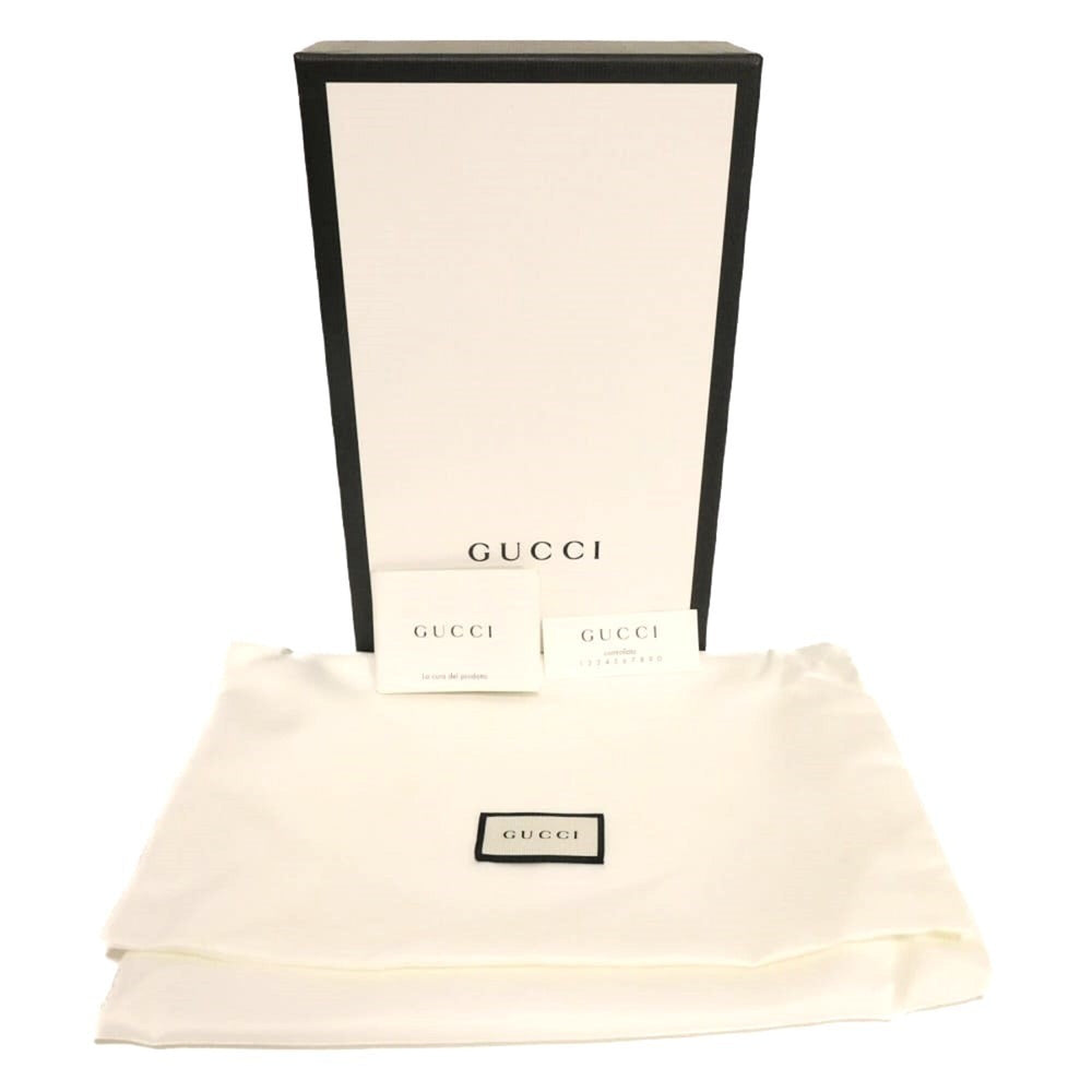 Gucci GG Marmont Chain Logo Calfskin 2-Way Clutch Bag with Double G Design, Red, 497985 CAO0G 6433, Women's — Like New