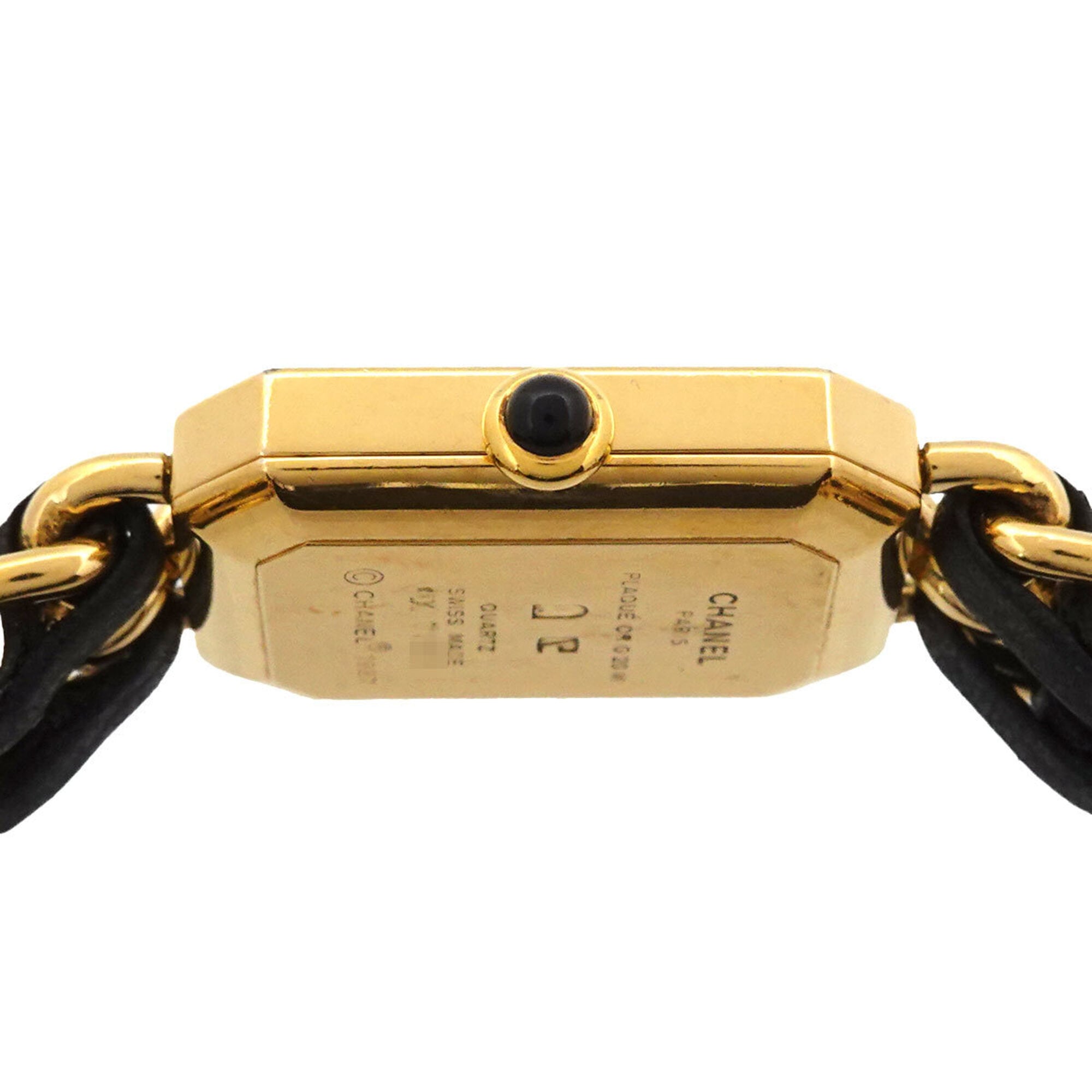 Chanel Premiere H0001 Women's Watch, Size M, Black & Gold, Quartz Movement — Very Good