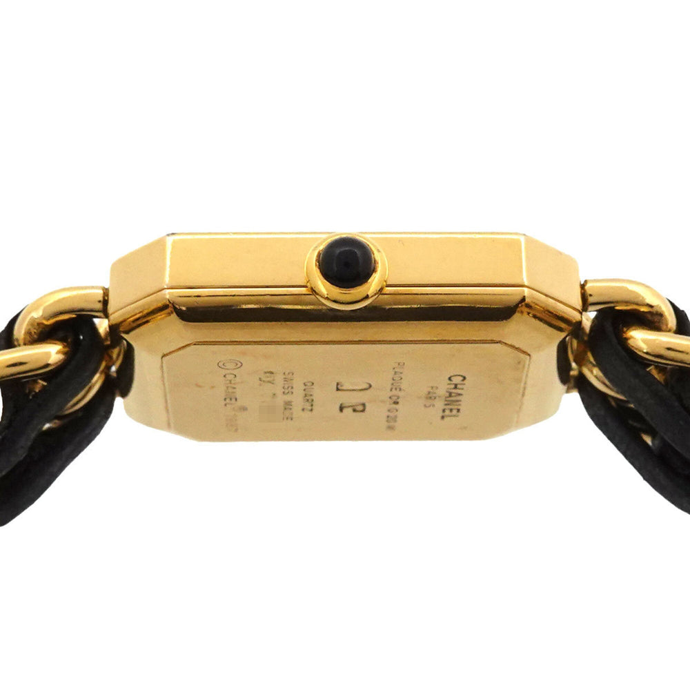 Chanel Premiere H0001 Women's Watch, Size M, Black & Gold, Quartz Movement — Very Good