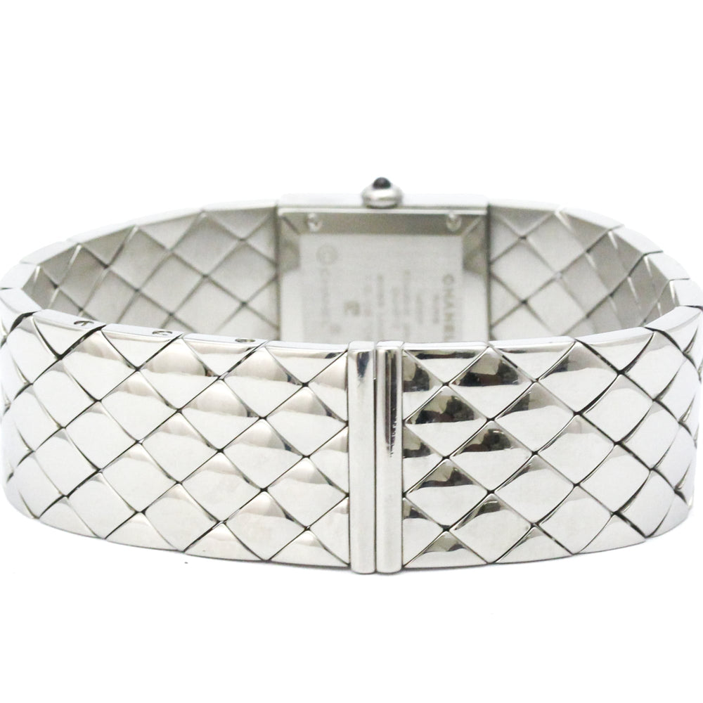 CHANEL Matelasse Stainless Steel Quartz Ladies Watch H0009 Polished — Very Good