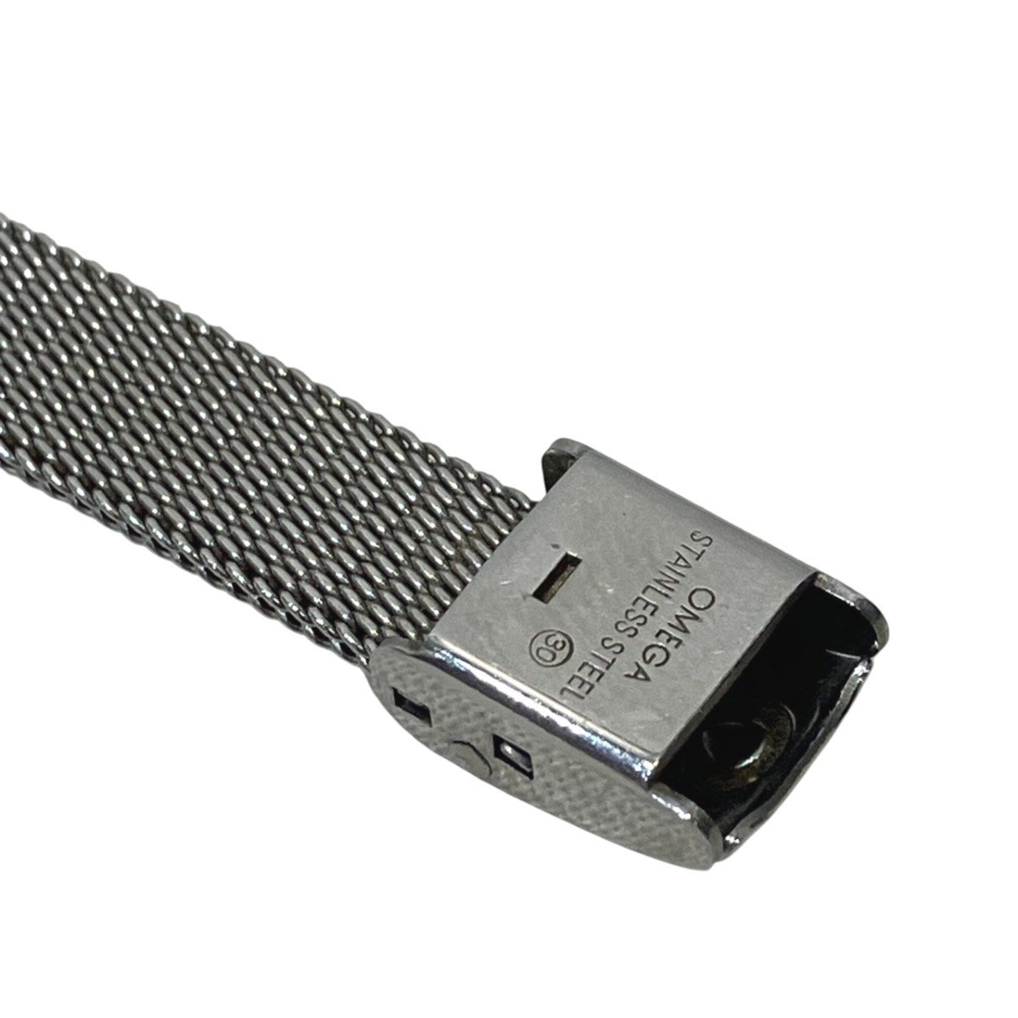 Omega De Ville watch, total weight 20g, stainless steel, manual winding, silver dial, 511.285 — Good