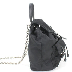 Prada PRADA Shoulder Bag Mini Backpack Nylon Black 1BH029 Women's NERO KM2805 — Like New