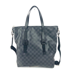 LOUIS VUITTON N41456 Damier Graphite Skyline Crossbody Bag Tote 2WAY Shoulder Canvas Men's Women's Black — Like New