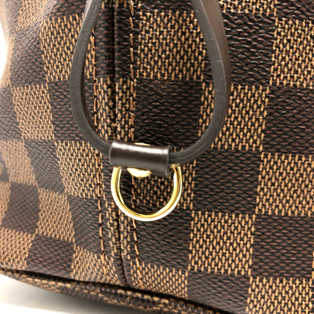 LOUIS VUITTON Louis Vuitton N40599 Neverfull MM Tote Bag Damier Canvas Women's Ebene Brown — New - Store Return