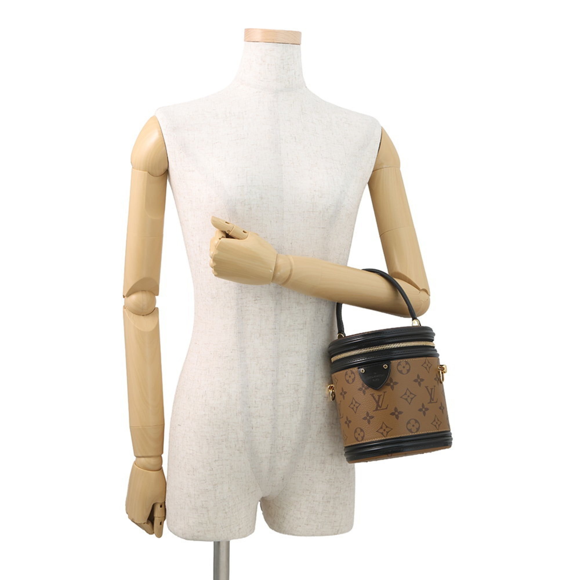 Louis Vuitton Monogram Reverse Cannes Handbag M43986 LOUIS VUITTON 2-way Shoulder Vanity Bag