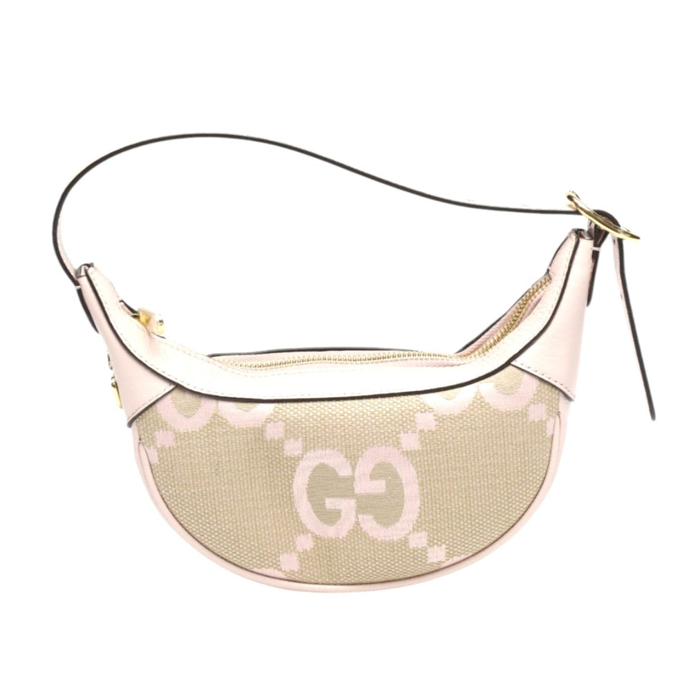 GUCCI Handbag Ophidia Jumbo GG Bag Canvas ?658551 Pink — New - Store Return