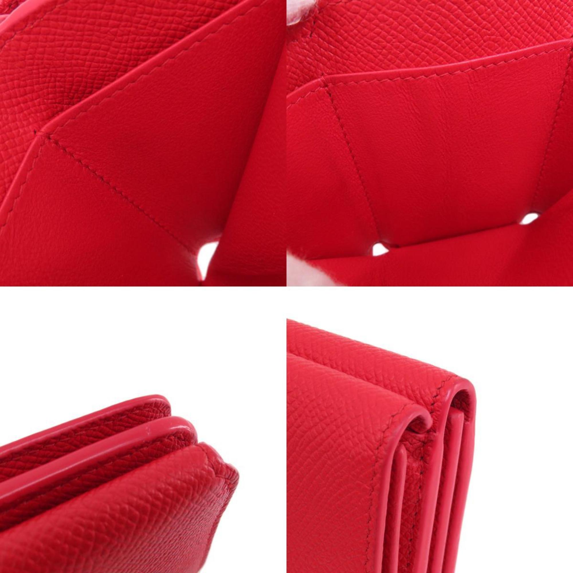 Balenciaga 601387 BB Compact Bi-fold Wallet Leather Women's BALENCIAGA