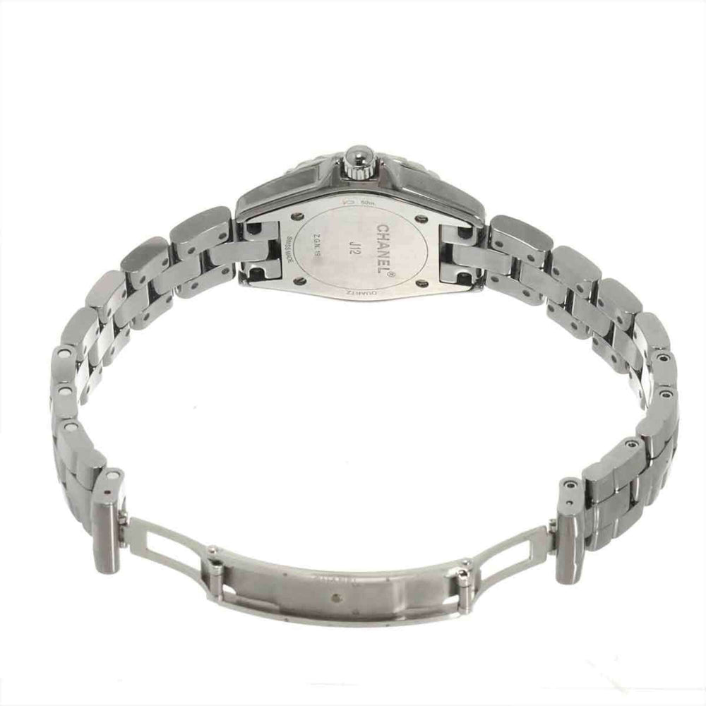 Chanel J12 Chromatic 29mm H3401 Women's Watch, Date, 8 Diamonds, Silver, Quartz Watch — Very Good