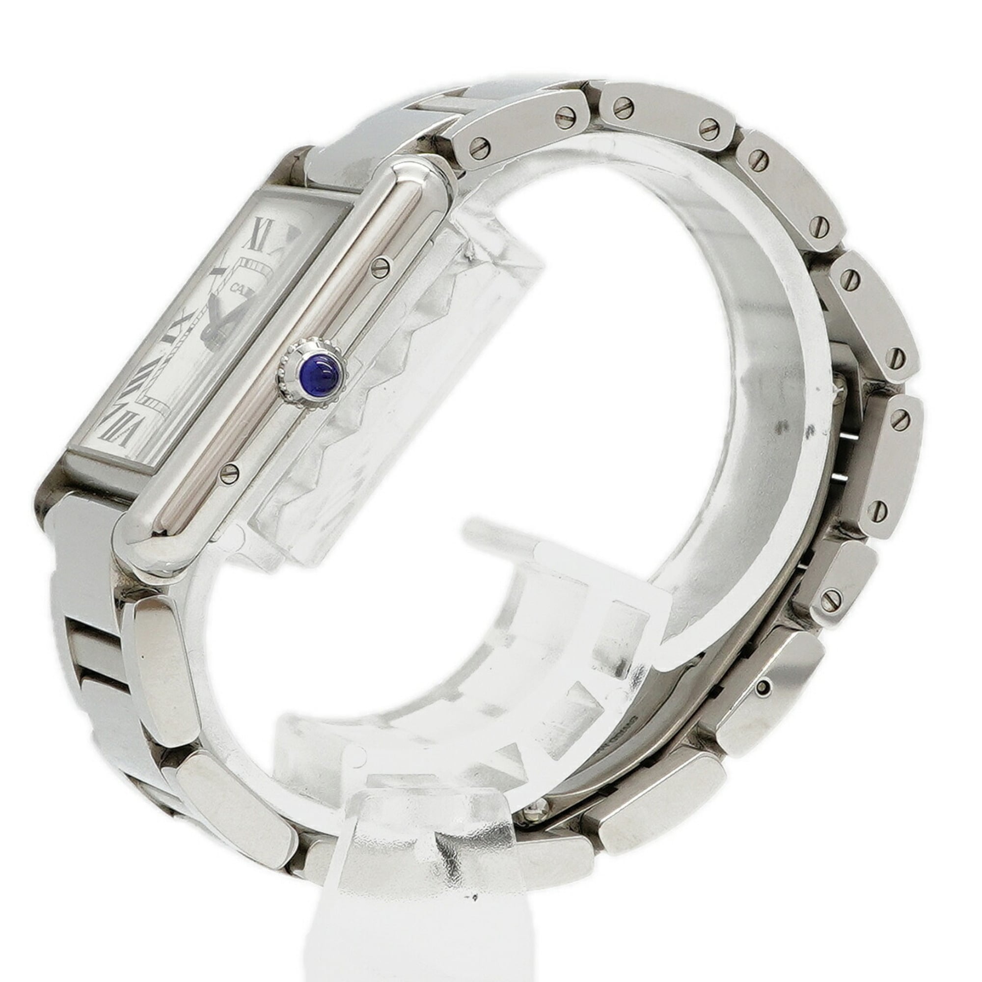 Cartier Tank Must LM WSTA0052 Silver Dial Watch (Men's & Women's) — Very Good
