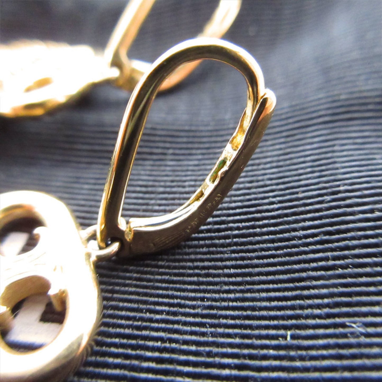 CELINE Earrings Metal Gold Women's s0623a