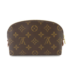 Louis Vuitton Monogram Pochette Cosmetic PM Handbag Pouch Brown M47515 — Like New