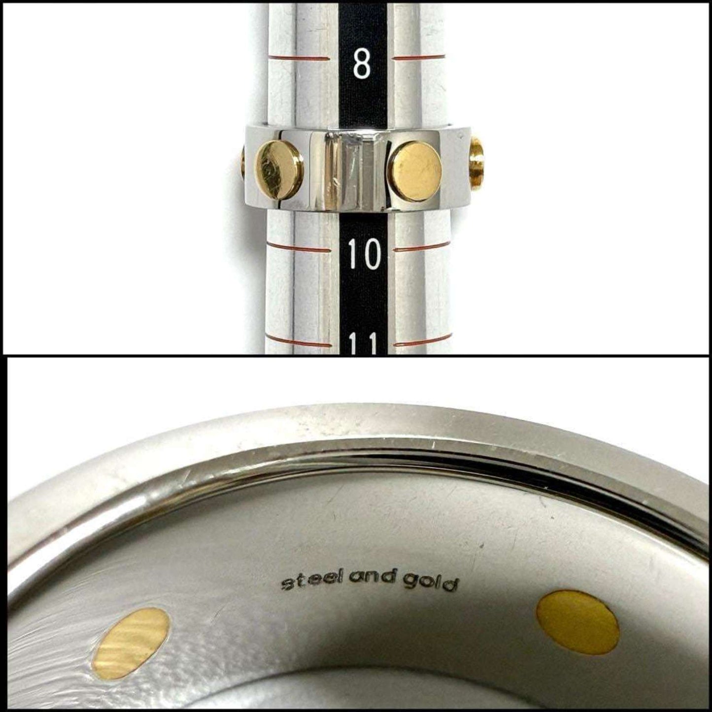 Gucci men's and women's combination wide ring