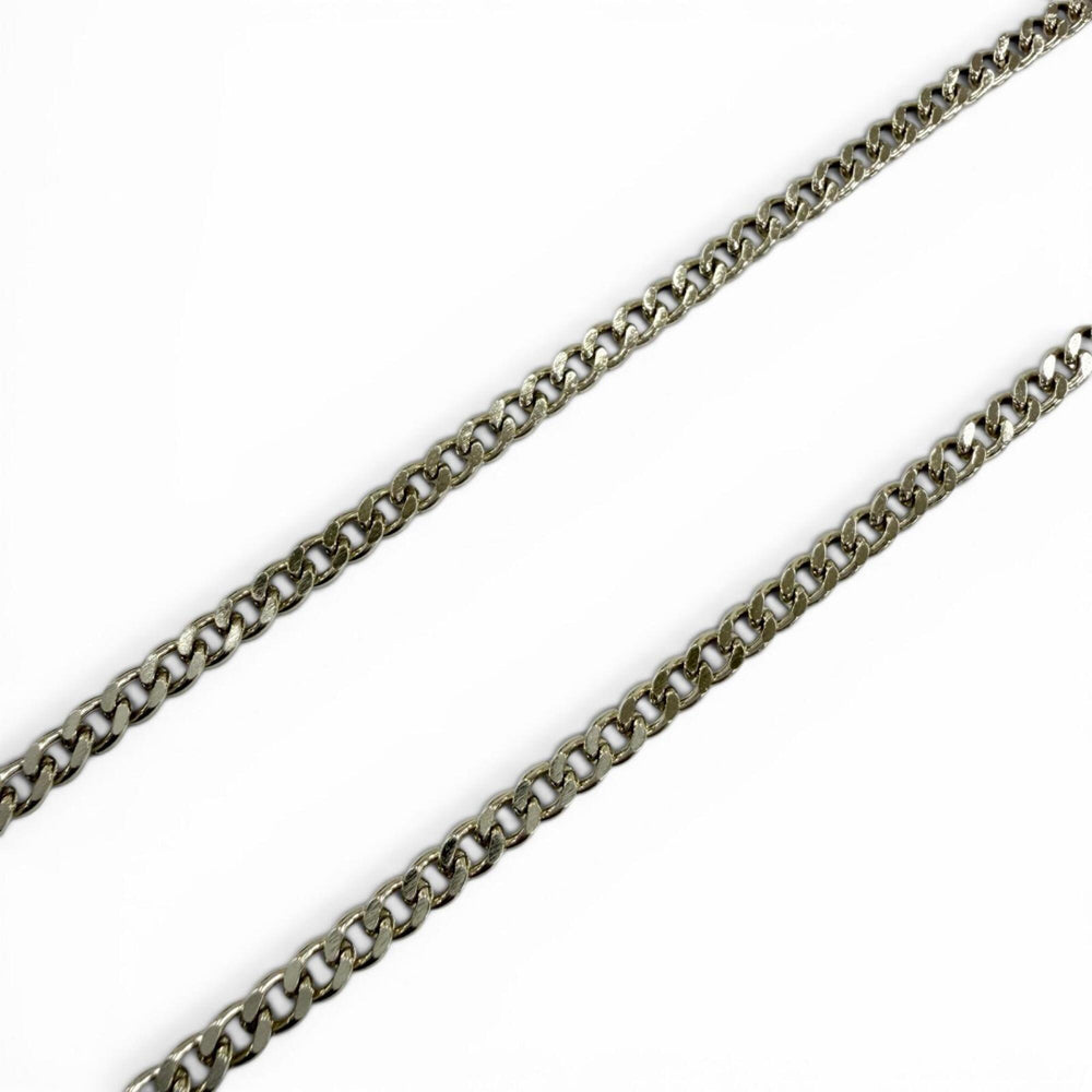 CHANEL A22C Coco Mark Rhinestone Perfume Motif Pendant Necklace, Gold and Pink, Made in France, Women's — Like New