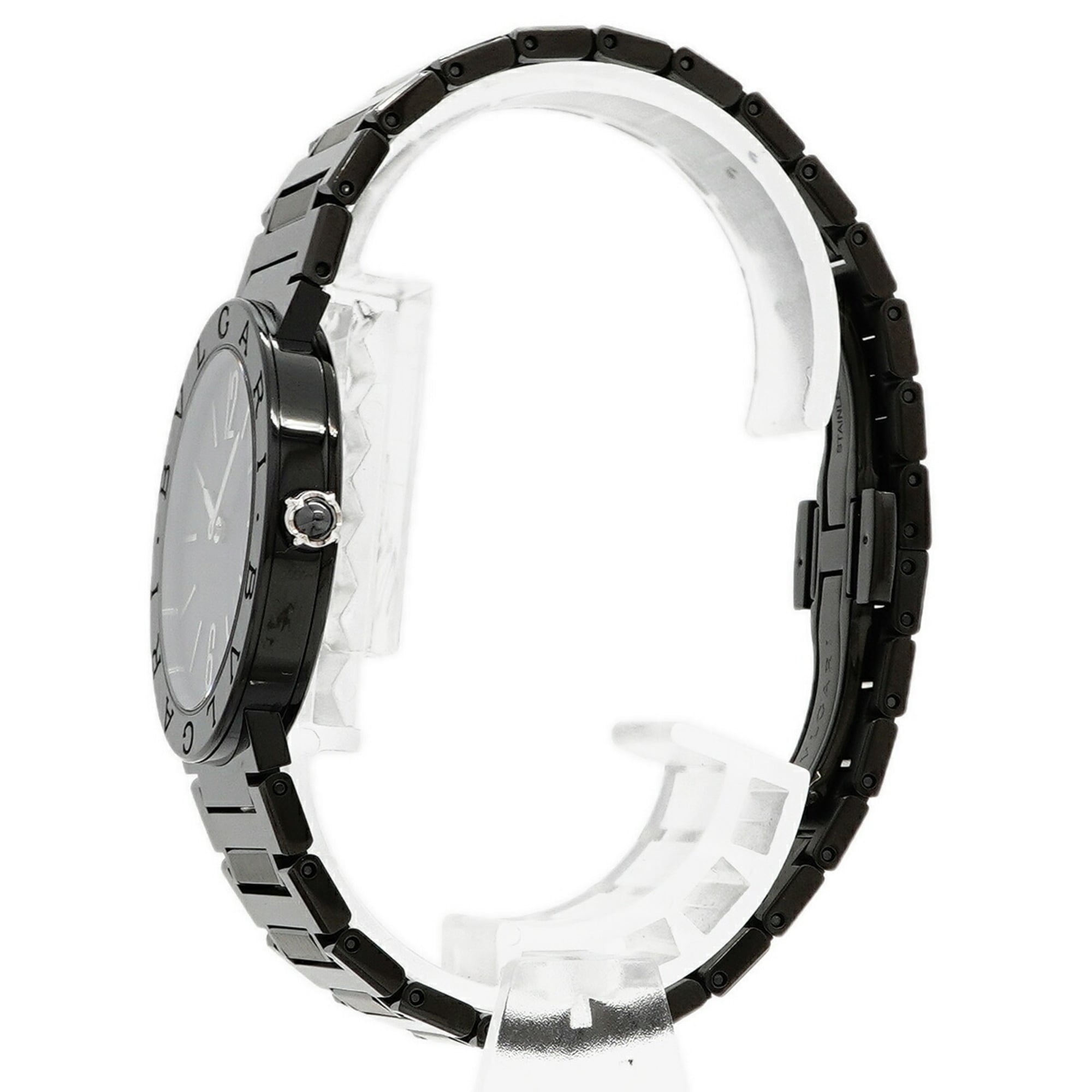 Bvlgari Black DLC BB33S 103557 Dial Watch for Men and Women — Very Good
