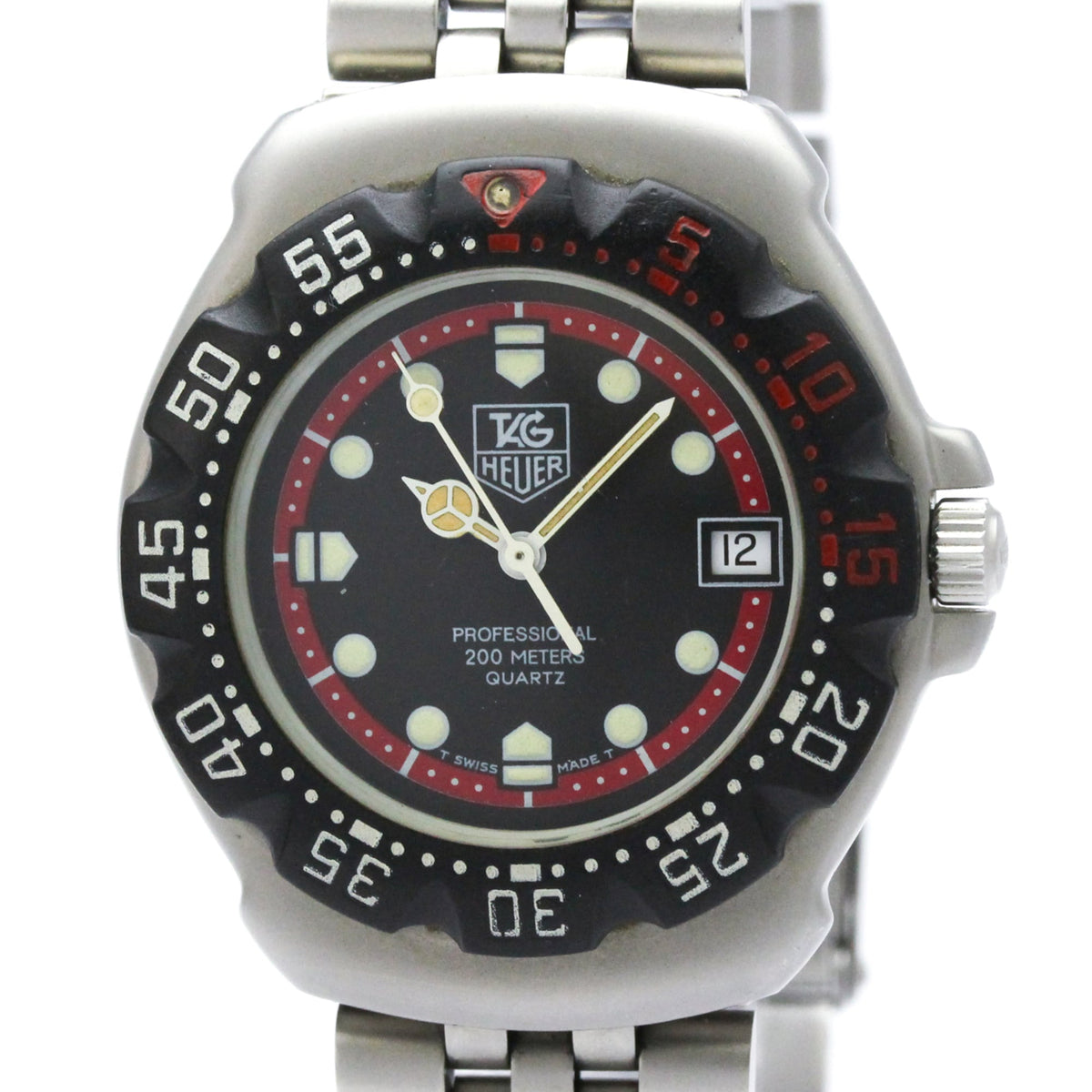 TAG HEUER Formula 1 Stainless Steel Quartz Mens Watch 374.513 — Good