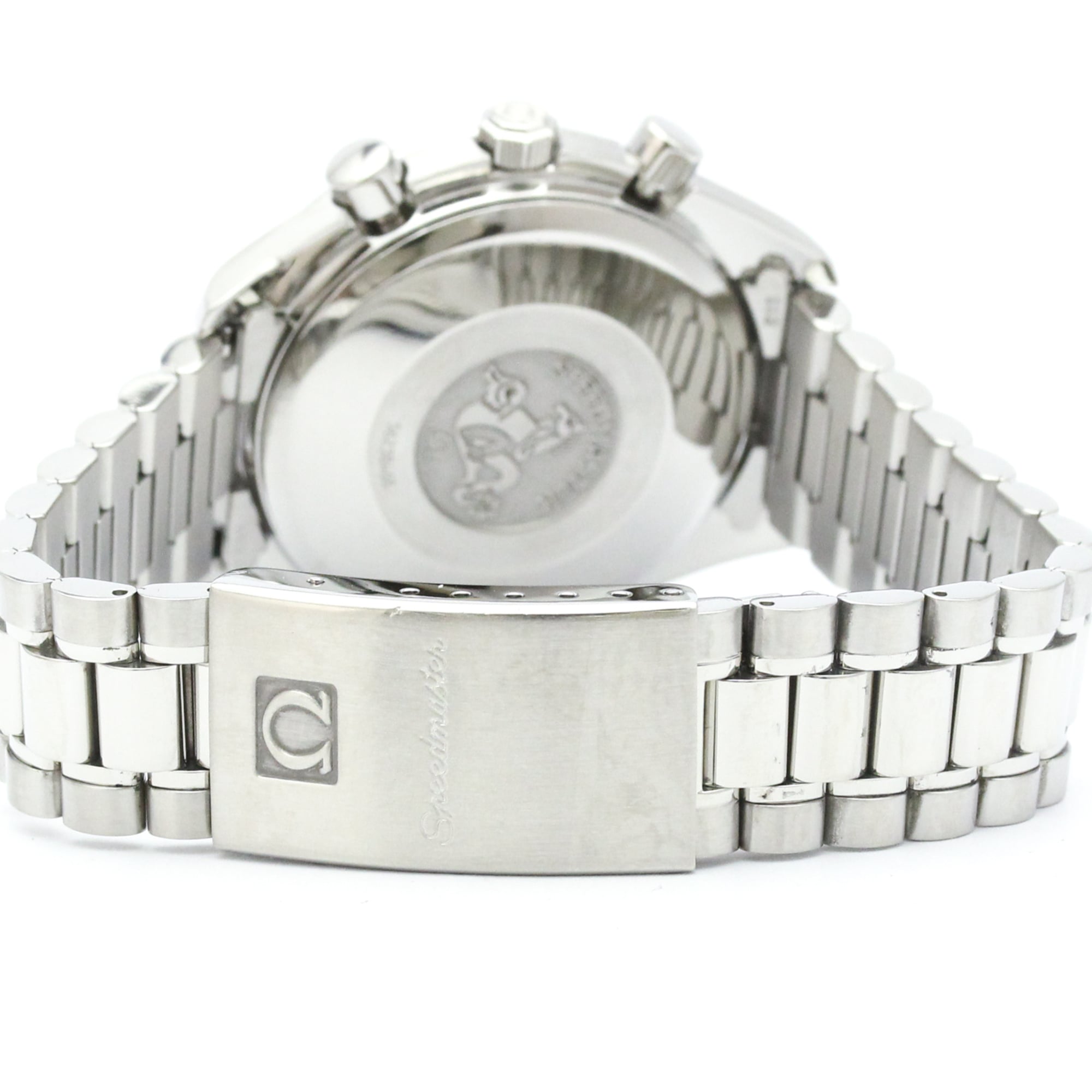 OMEGA Speedmaster Triple Date Steel Automatic Watch 3521.30 Polished — Very Good