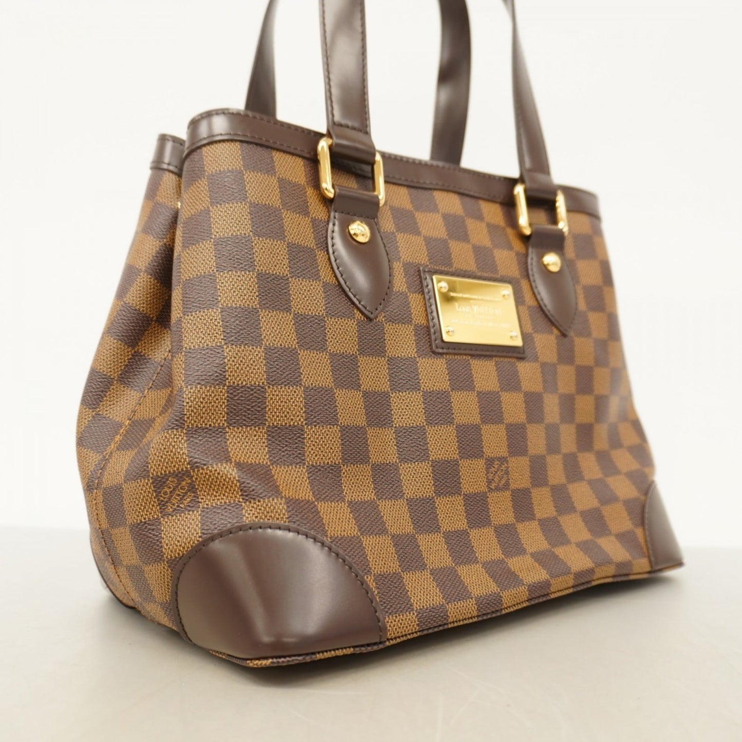 Louis Vuitton Damier Hampstead PM Tote Bag N51205 Ebene for Women