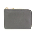 Valextra Multi-case Key Ring Men,Women Leather Coin Purse/coin Case Gray
