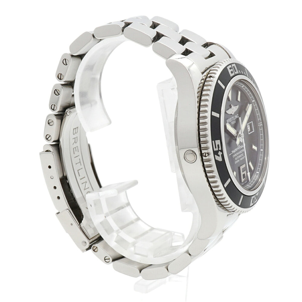 Breitling Superocean 44 A17391 Black Dial Men's Watch — Good