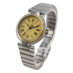 Dunhill Millennium Women's Watch, Stainless Steel with Gold Plated Quartz Movement, Analog Display, Dial — Good