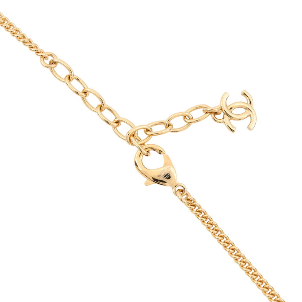 Chanel Necklace Coco Mark Heart F25 B ABG318 CHANEL Women's NECKLACE — Like New