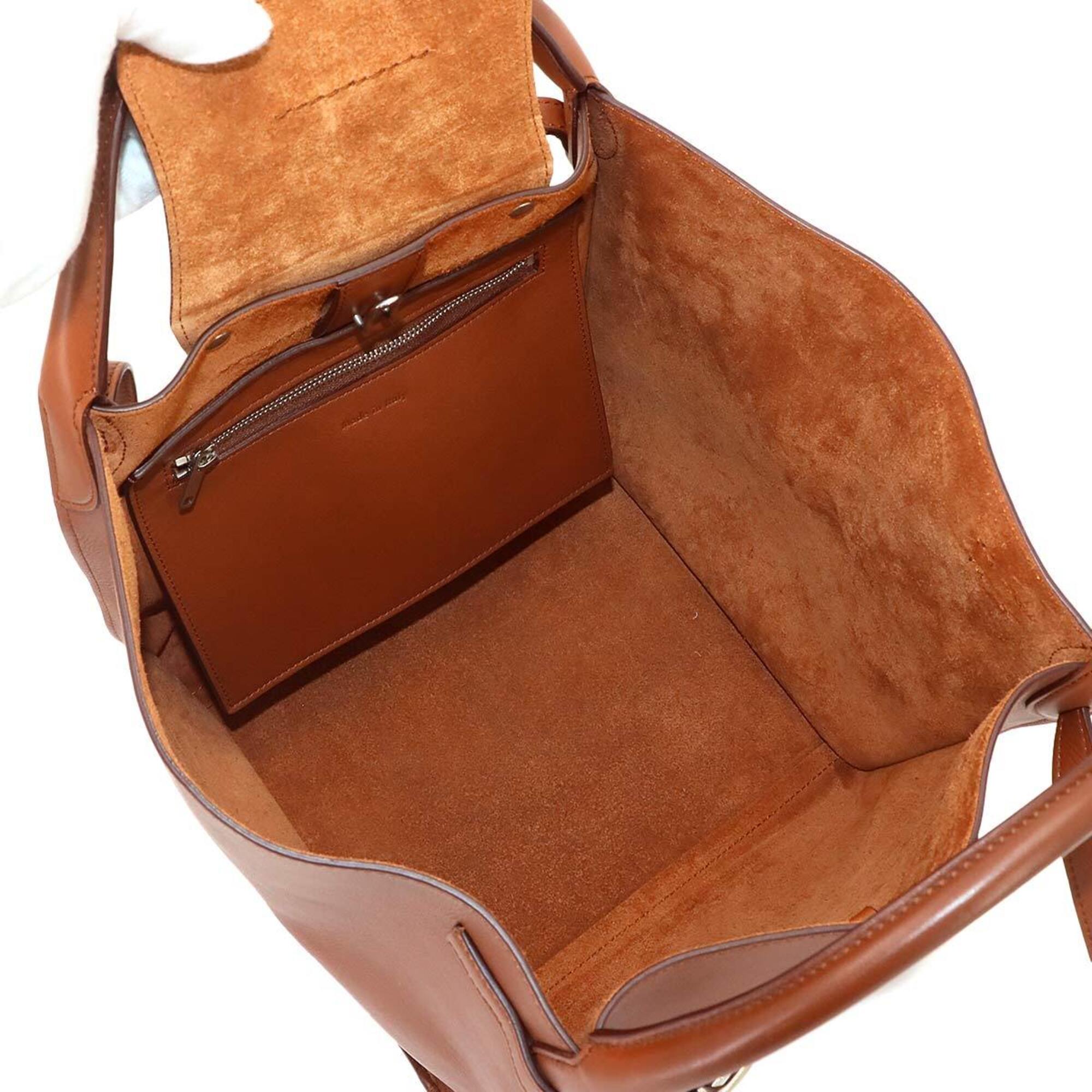Celine Big Bag Small with Long Strap 2-way Handbag Shoulder Leather Brown 183313 — New - Store Return