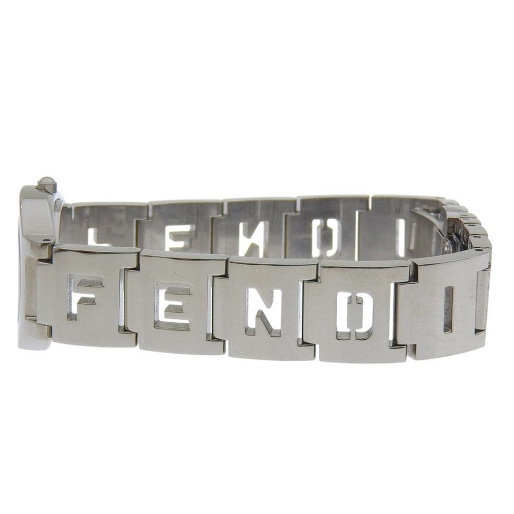 Fendi Olologi Women's Watch, 3050L Stainless Steel, Quartz Movement, Analog Display, Orange Dial — Very Good