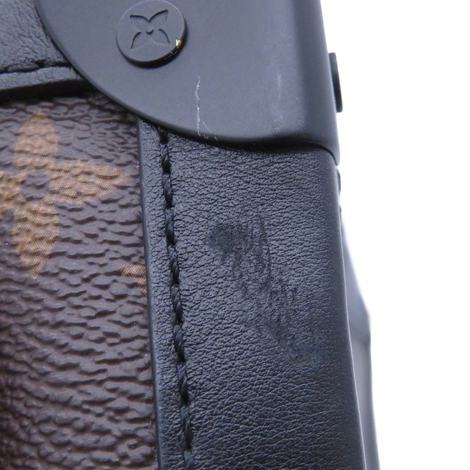 Louis Vuitton Monogram Solar Ray Soft Trunk Shoulder Bag M44427, Virgil Abloh Black