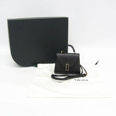 Valextra ISIDE BELT SGES0061028LOCPL99 Women's Leather Fanny Pack,Shoulder Bag Black — Like New