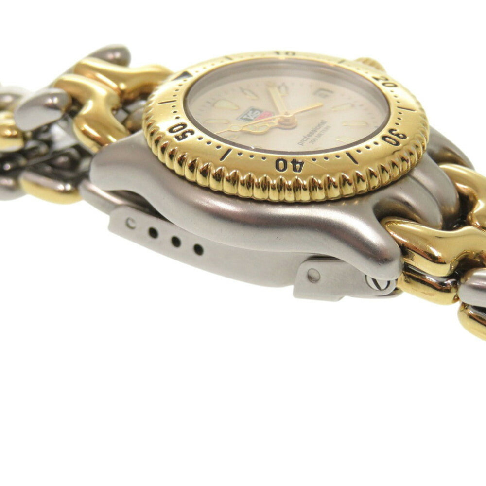 TAG Heuer Cell Series S95.708 SS Ivory Quartz Watch Silver Gold 0395TAG HEUER — Good