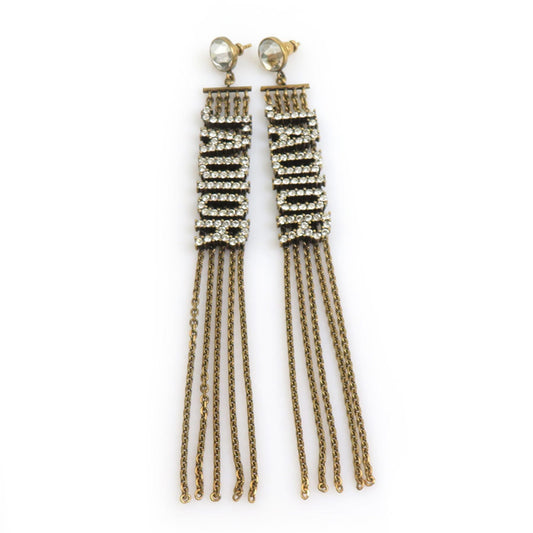 Christian Dior JA DIOR Metal Earrings for Women h31589g