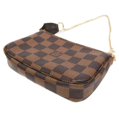 Louis Vuitton Damier Mini Pochette Accessoires T&B N58011 Women's Handbag Ebene — Like New