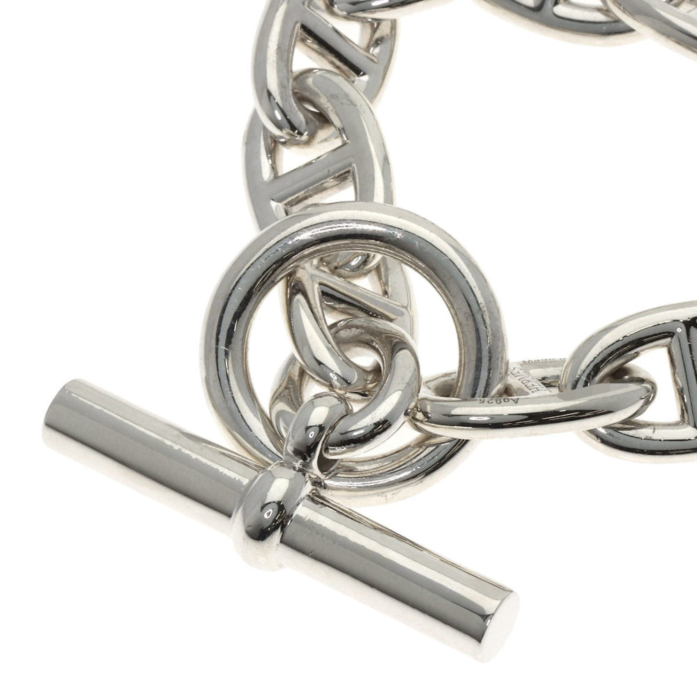 Hermes Hermès Chaine d'Ancre TGM 11-link bracelet in silver for women — Like New