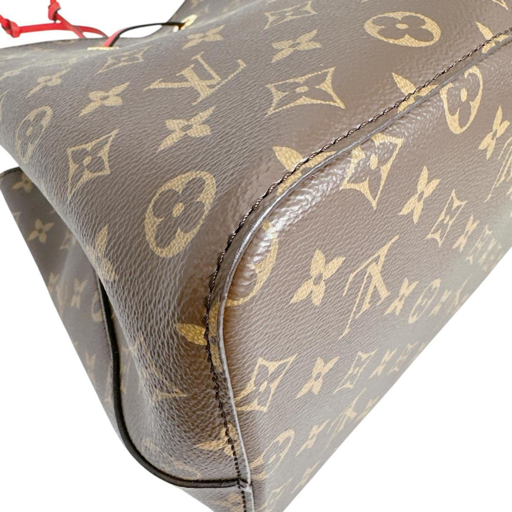 Louis Vuitton Coquelicot Shoulder Bag, 2-Way Monogram NeoNoe Canvas, M44021 — Like New