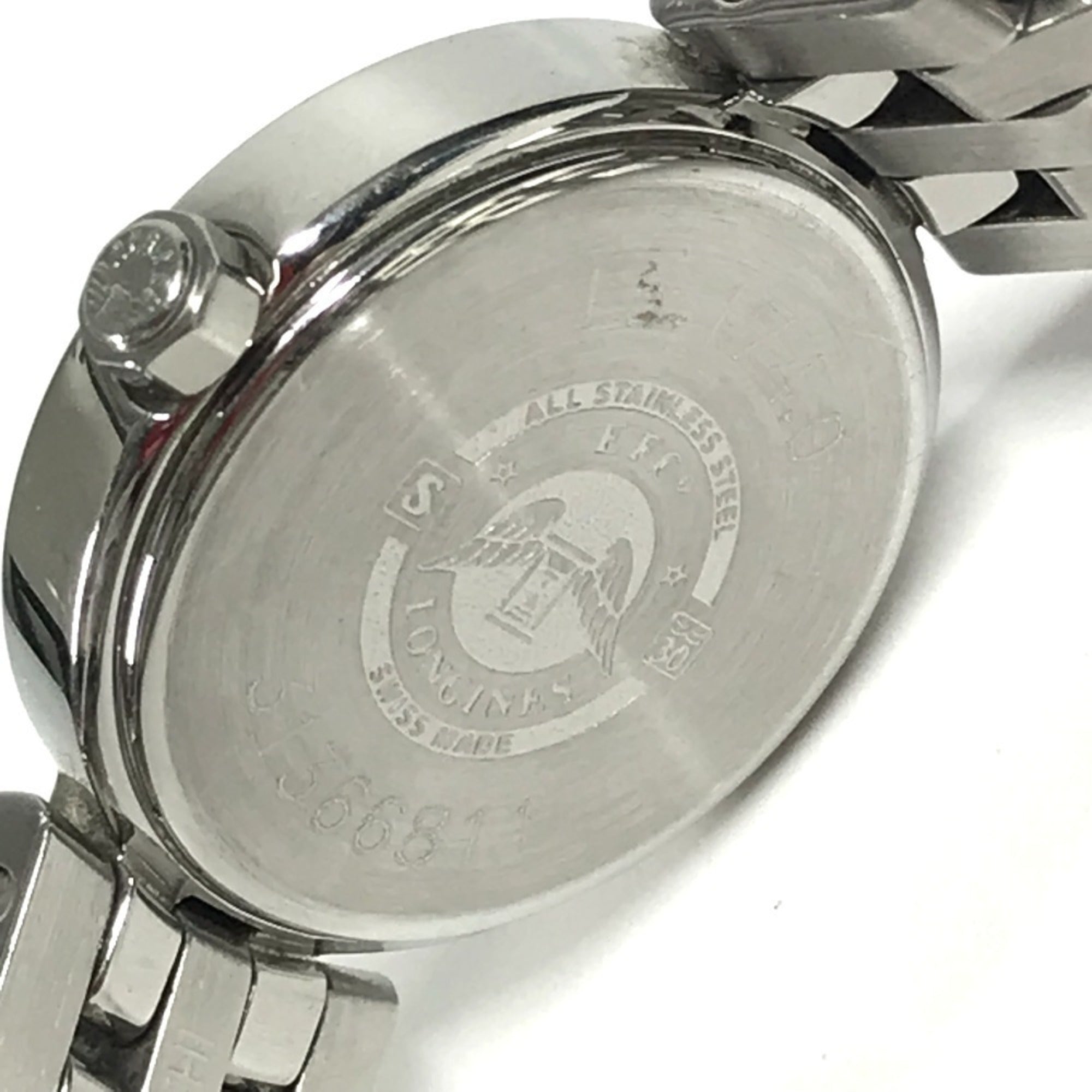 LONGINES DolceVita L5.174.0 Diamond Bezel with 12 Diamonds, Women's Watch, Stainless Steel, Silver — Very Good