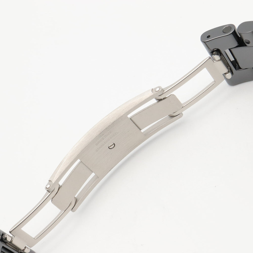 Chanel Mademoiselle J12 La Pausa Ceramic Men's Watch, Black, Model H7609 — Very Good